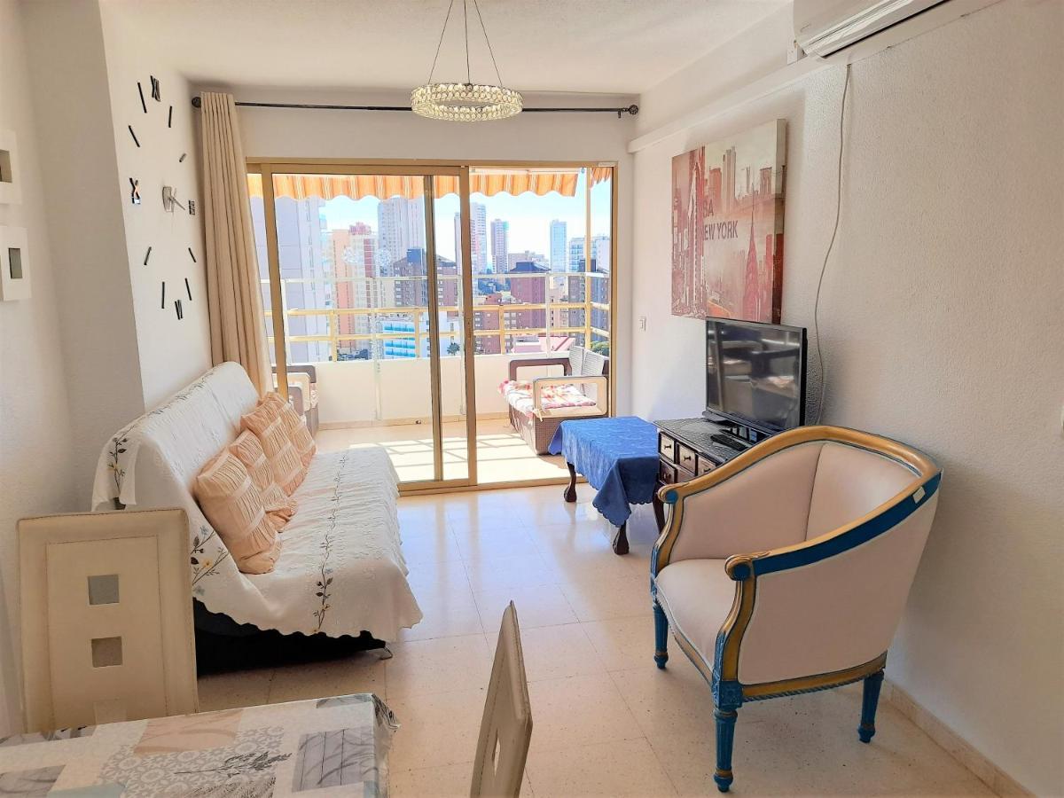 Agustina Apartment In Rincon De Loix -Free Parking, Wi-Fi, Pool, New Air Conditioning, Sea View Бенидорм Екстериор снимка